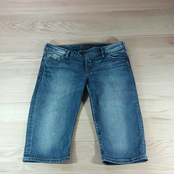 Silver Jeans Pants - Silver Jeans Bermuda Shorts Tuesday Beach W31